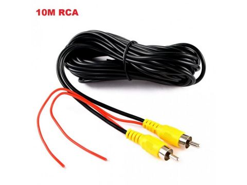 Cablu video de 10 metri Tata-Tata pentru camere marsarier - RCA-TT-10M