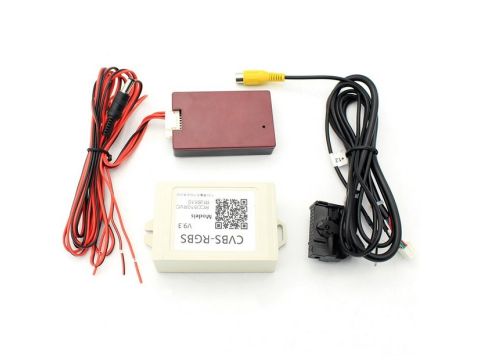Interfata video, convertor CVBS-RGBS pentru montare camera marsarier aftermarket la RNS510 si RCD510 adaptor camera  RNS catre RCA