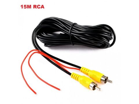 Cablu video de 15 metri Tata-Tata pentru camere marsarier - RCA-TT-15M