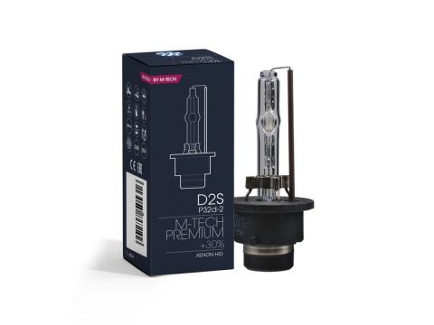 Bec xenon M-TECH Premium D2S 8000K 35W + 30% mai multa lumina