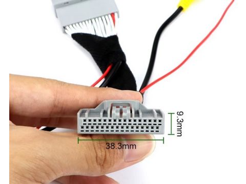 Interfata / mufa adaptoare RCA pentru camera de mers inapo Honda CRV CR-V  2017-2019 la sistemul audio original