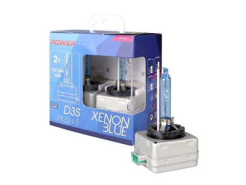 Bec xenon D3S Powertec Xenon Blue 35W 6000k 6500k