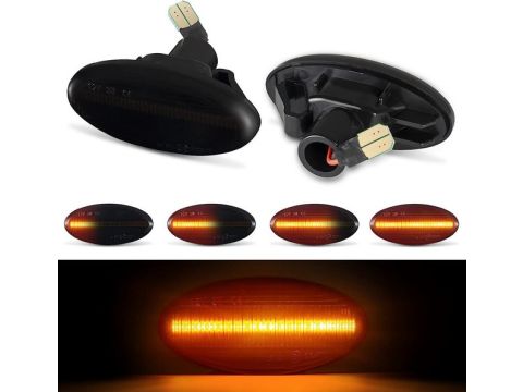 Semnalizare laterala fumurie secventiala, dinamica, Mazda 2, Mazda 3, Mazda 5