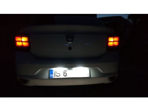 Lampi numar LED DACIA Logan 2 Facelift 2017