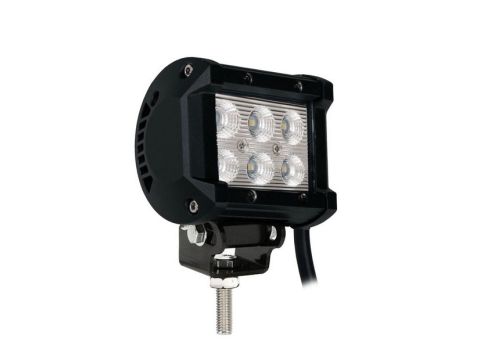 Bara LED M-tech 4 inch 10 cm, 18W 1200 LM Flood, 10-32V cu Led Osram