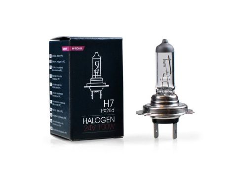 Set 4 bucati - Bec halogen H7 24V 100W M-tech basic (+ 90% Intensitate )
